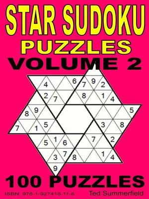 cover image of Star Sudoku Puzzles. Volume 2.